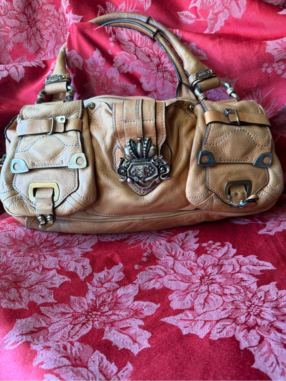 Vintage Leather Juicy Couture Purse - Picture 3 of 14